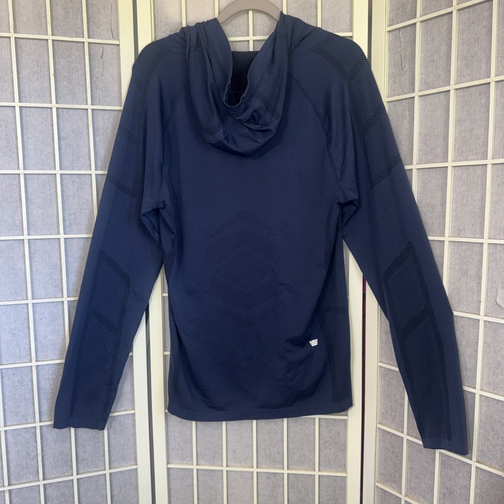 Mack Weldon 18-Hour Athletic Vented Moisture Wicking Jersey Hoodie Size Medium - Picture 3 of 11